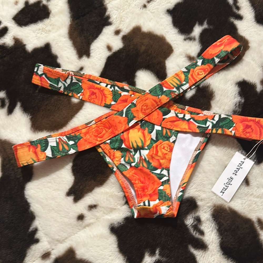 Velvet sphinx bikini bottoms